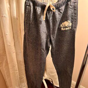 ROOTS Heathered Blue Sweatpants